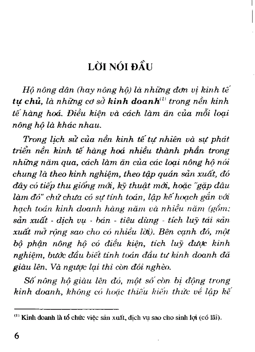 image for page Phát triển bền vững kinh tế hộ nông dân gắn liền kế hoạch với hạch toán kinh doanh
