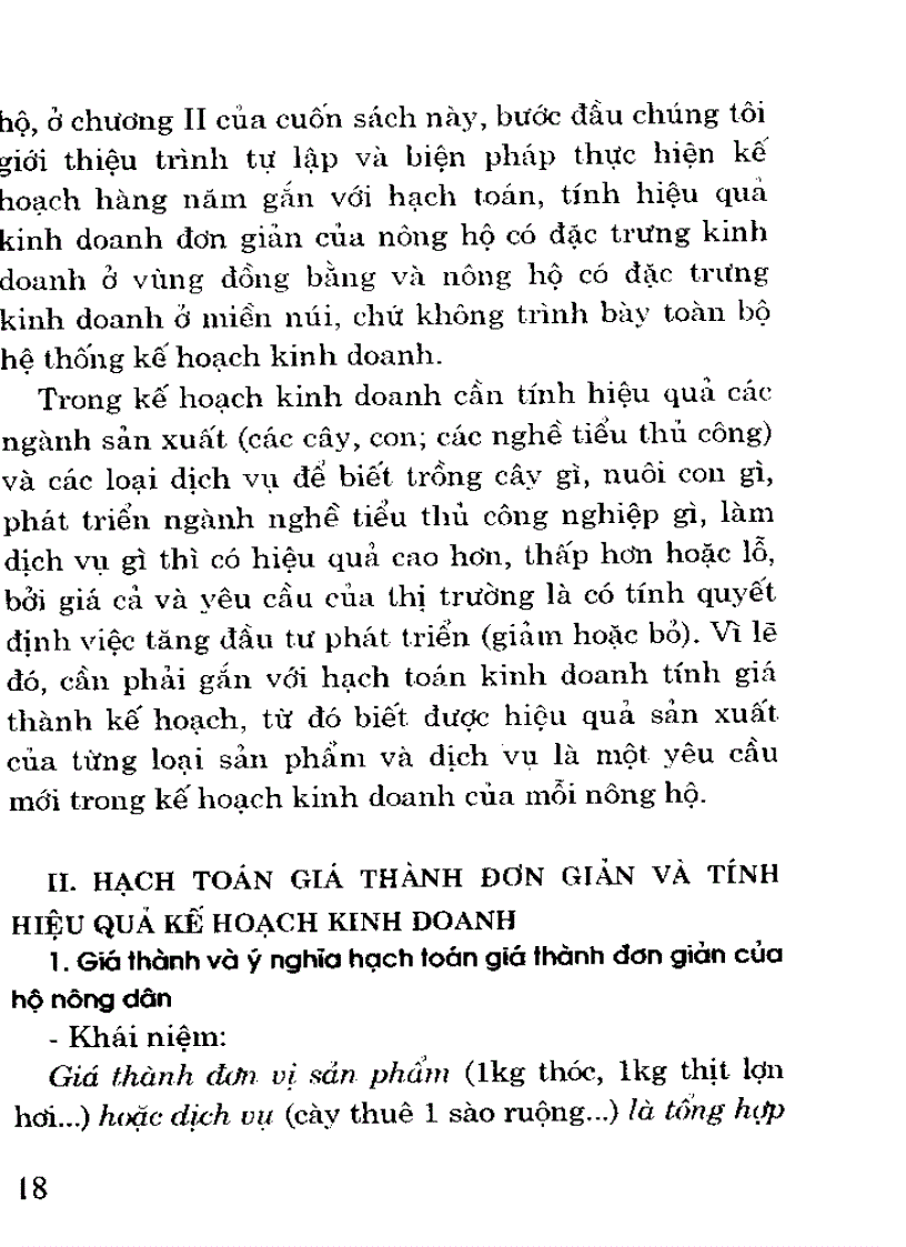 image for page Phát triển bền vững kinh tế hộ nông dân gắn liền kế hoạch với hạch toán kinh doanh