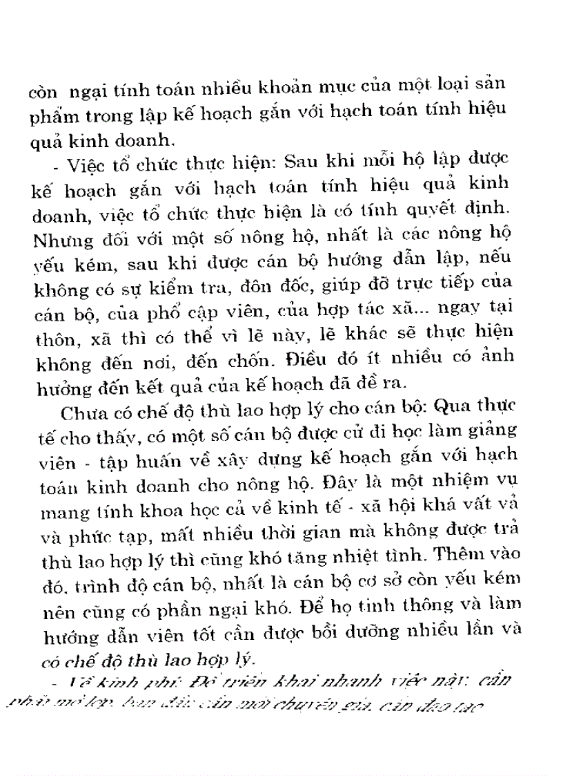 image for page Phát triển bền vững kinh tế hộ nông dân gắn liền kế hoạch với hạch toán kinh doanh