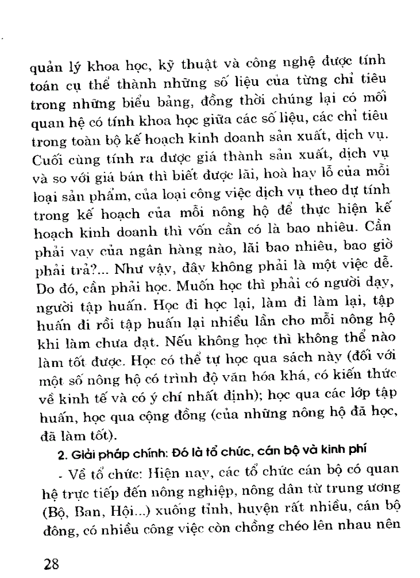 image for page Phát triển bền vững kinh tế hộ nông dân gắn liền kế hoạch với hạch toán kinh doanh