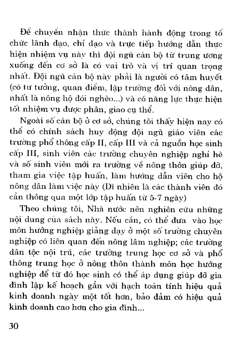 image for page Phát triển bền vững kinh tế hộ nông dân gắn liền kế hoạch với hạch toán kinh doanh