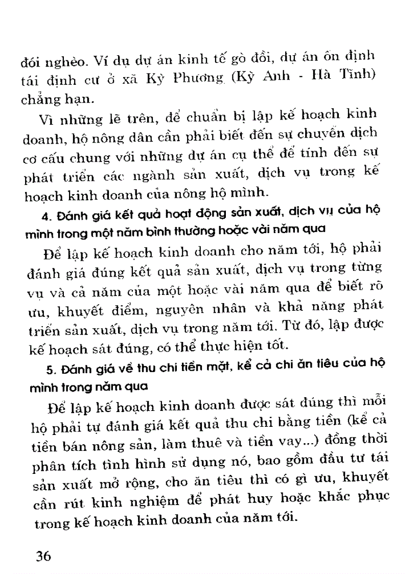 image for page Phát triển bền vững kinh tế hộ nông dân gắn liền kế hoạch với hạch toán kinh doanh