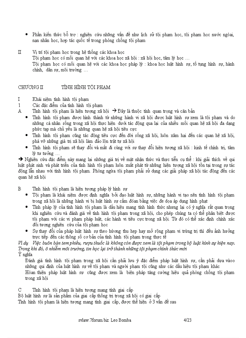 image for page Bài Giảng Tội Phạm Học 1