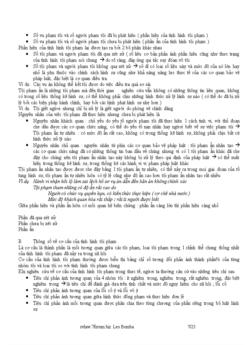 image for page Bài Giảng Tội Phạm Học 1