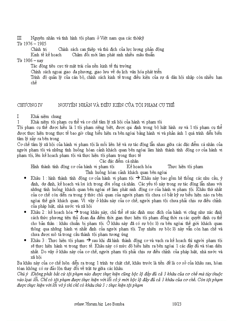 image for page Bài Giảng Tội Phạm Học 1