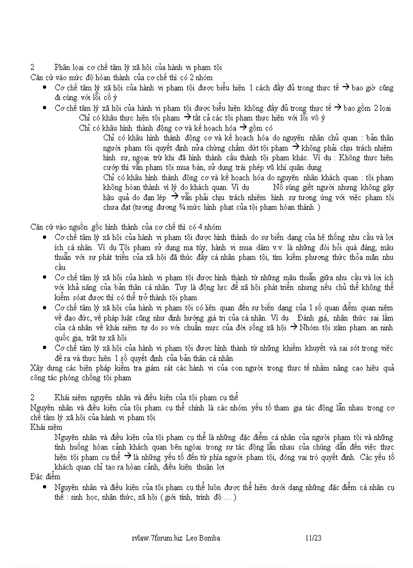 image for page Bài Giảng Tội Phạm Học 1