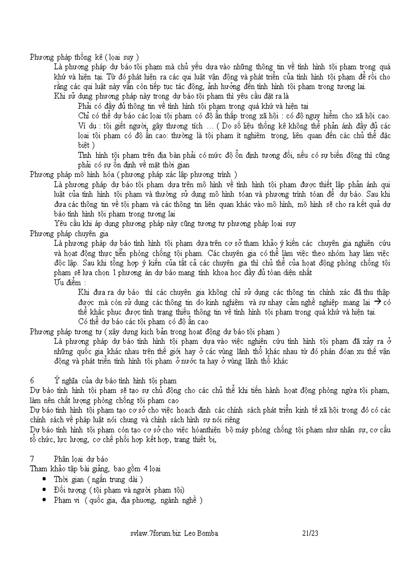 image for page Bài Giảng Tội Phạm Học 1