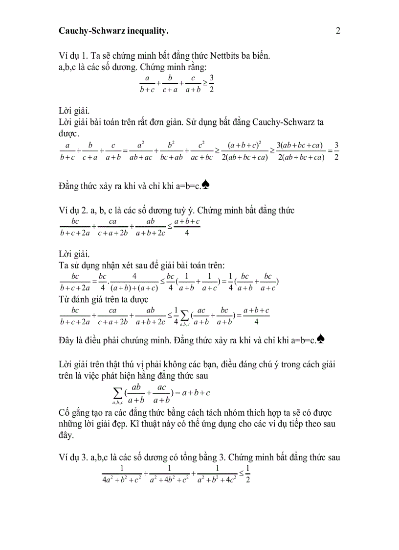 image for page Kĩ thuật sử dụng bất đẳng thức cauchy schwarz