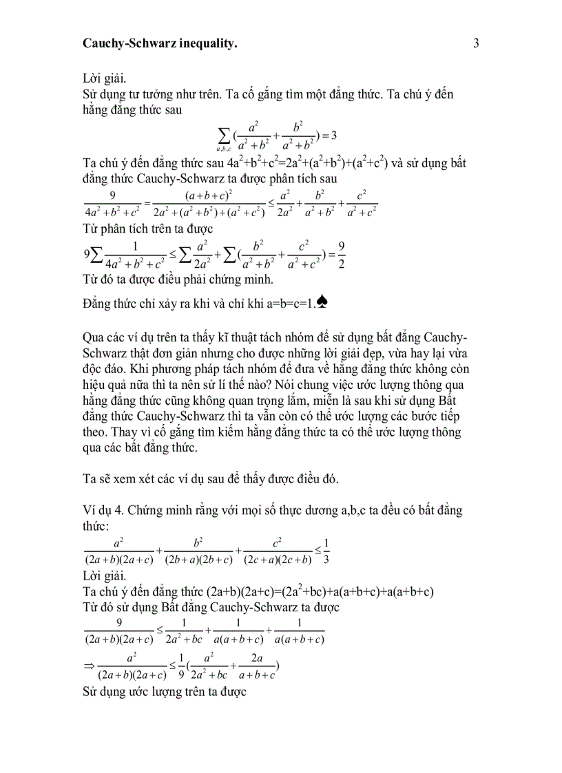 image for page Kĩ thuật sử dụng bất đẳng thức cauchy schwarz