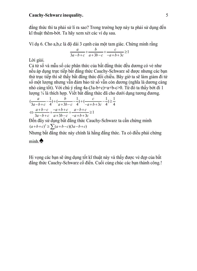 image for page Kĩ thuật sử dụng bất đẳng thức cauchy schwarz