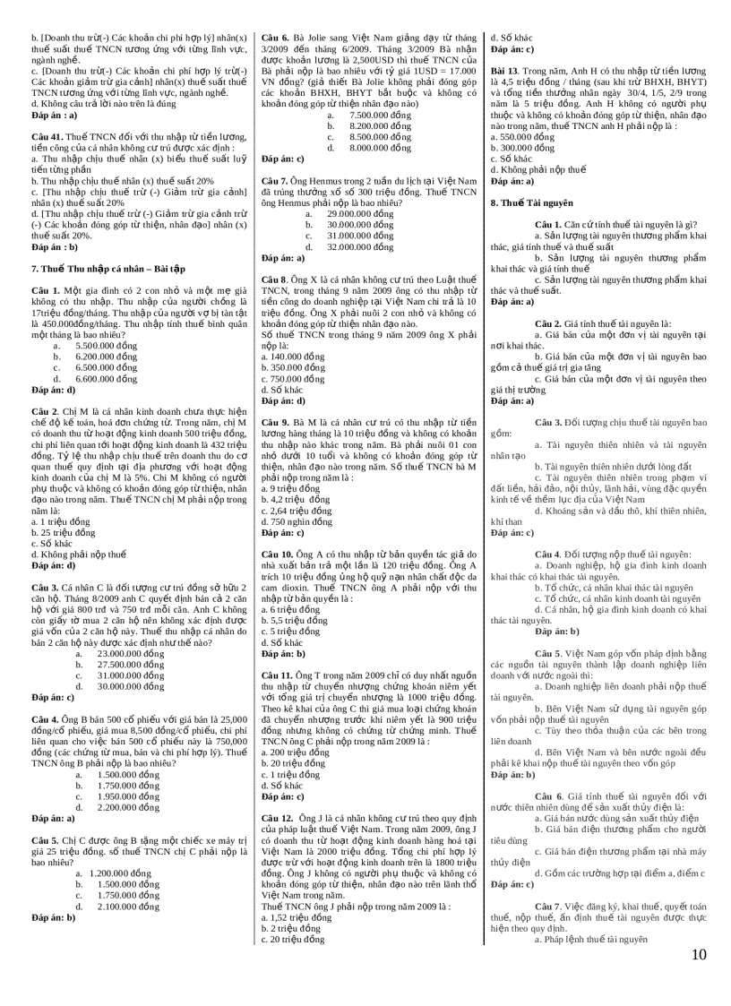 image for page Bộ đề thi và đáp án thi trắc nghiệm trực tuyến cho công chức đã hoàn thành chương trình đào tạo công chức mới ngành thuế