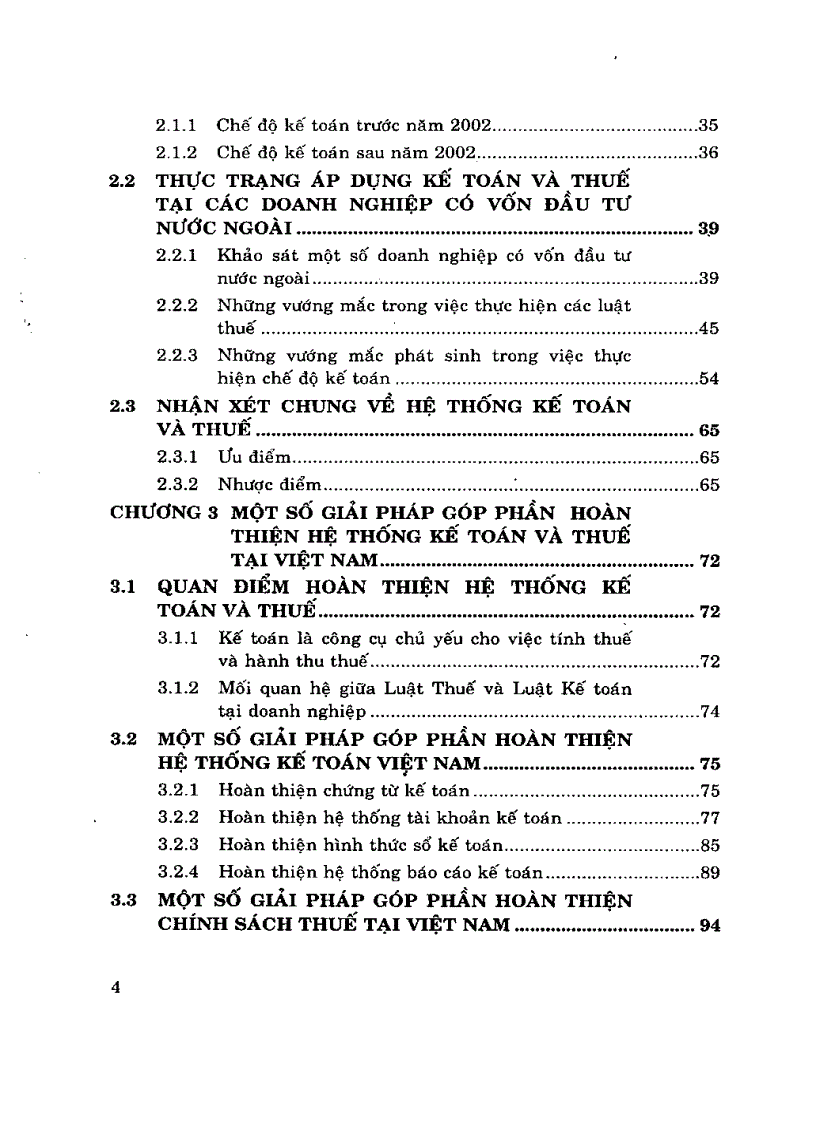 image for page Kế toán và thuế trong doanh nghiệp có vốn đầu tư nước ngoài Sách scan