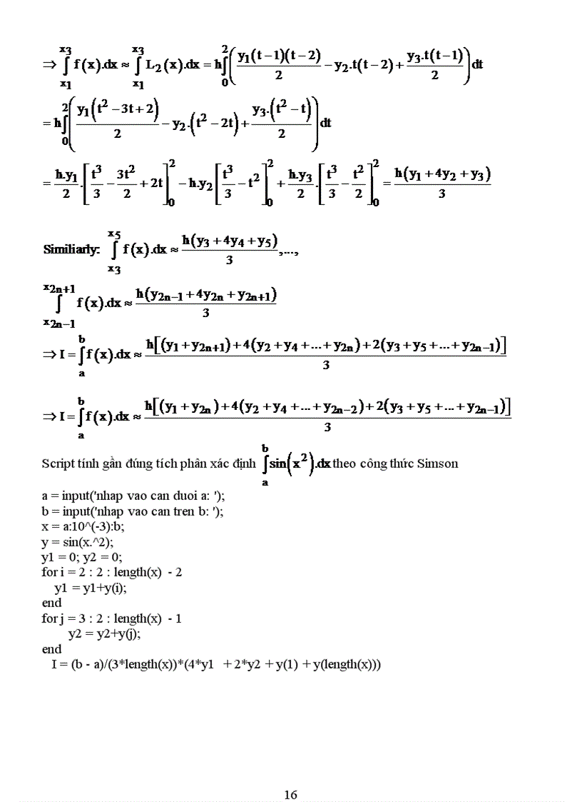 image for page Tích phân xác định định lý và những bài toán hay