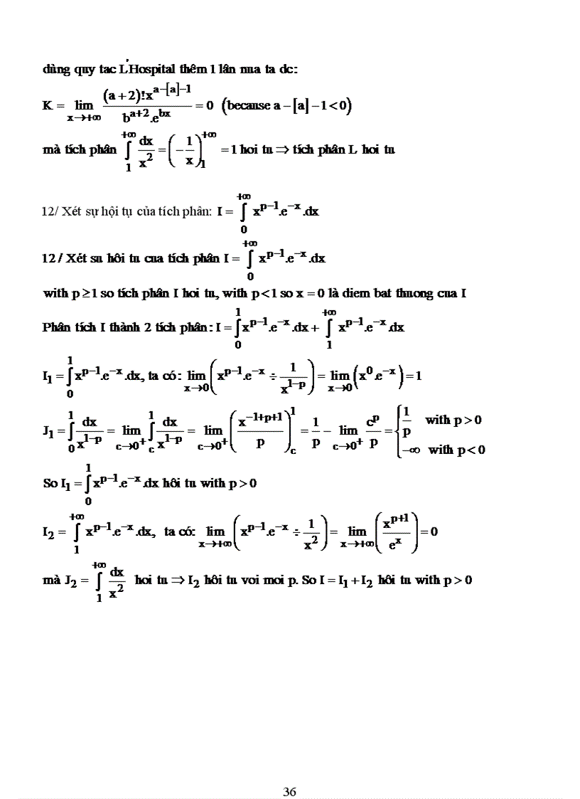 image for page Tích phân xác định định lý và những bài toán hay
