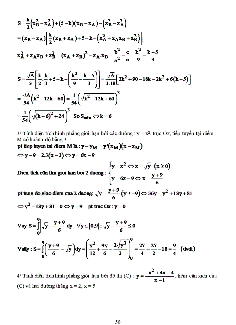 image for page Tích phân xác định định lý và những bài toán hay
