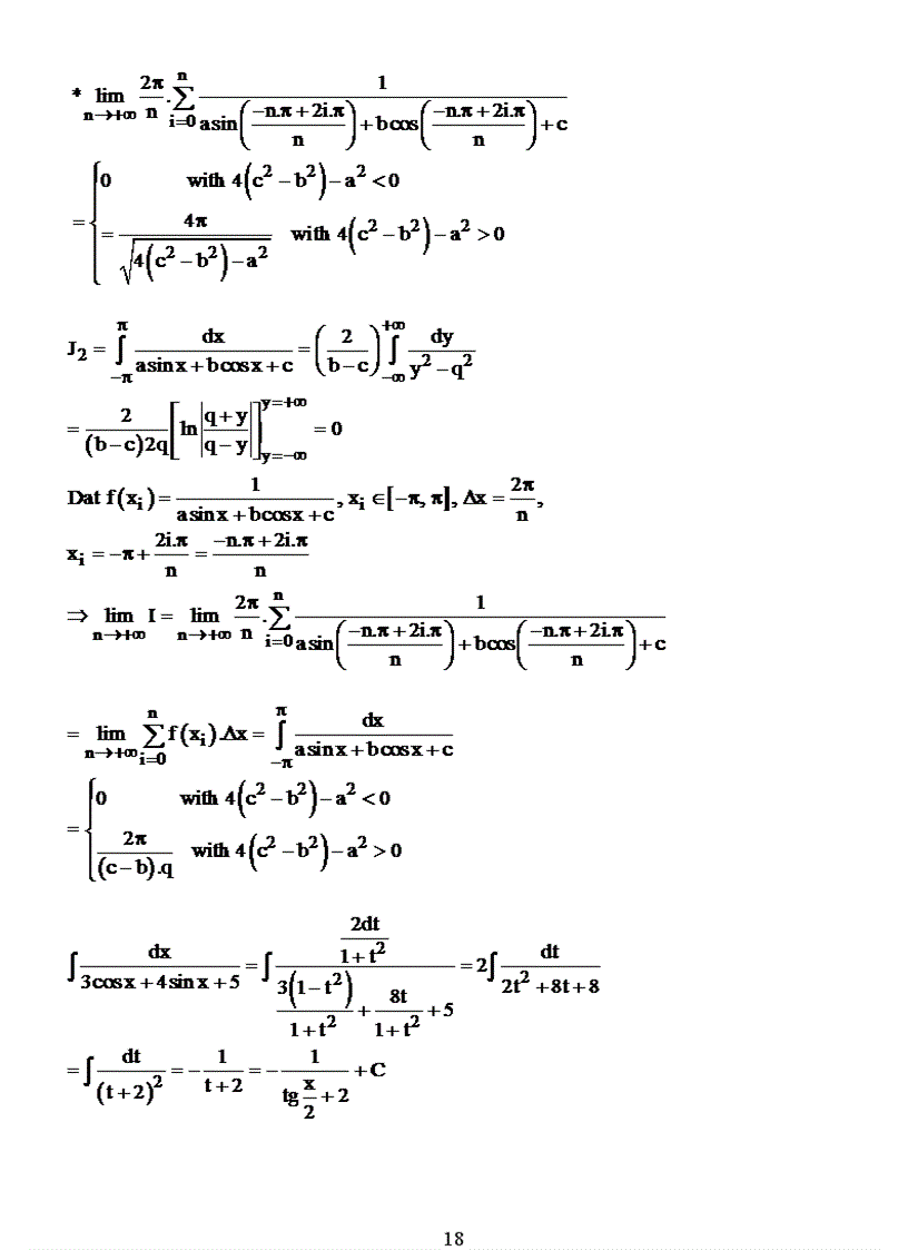 image for page Phương pháp và bài tập tích phân hàm lượng giác