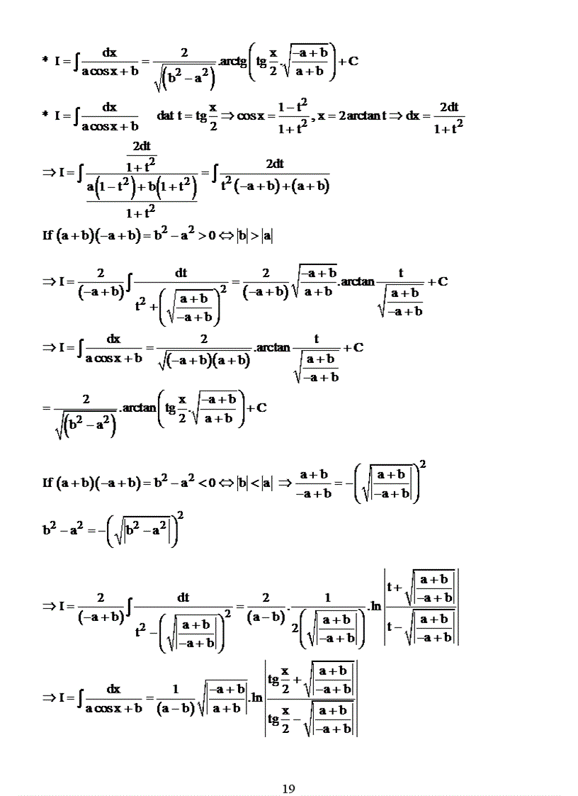 image for page Phương pháp và bài tập tích phân hàm lượng giác