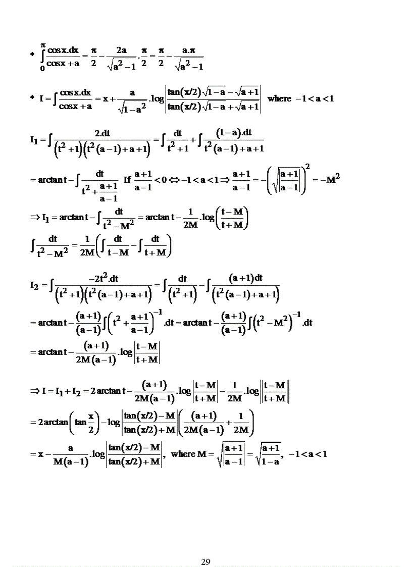 image for page Phương pháp và bài tập tích phân hàm lượng giác