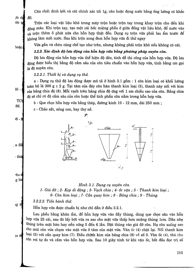 image for page Tiêu chuẩn ngành 14 TCN 80 2001 Vữa thuỷ công yêu cầu kỹ thuật và phương pháp thử Tiêu chuẩn ngành Thuỷ Lợi