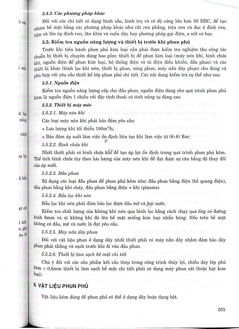 image for page Tiêu chuẩn ngành 14 TCN 188 2006 Công trình thuỷ lợi phun phủ kẽm kết cấu thép yêu cầu kỹ thuật Tiêu chuẩn ngành Thuỷ Lợi