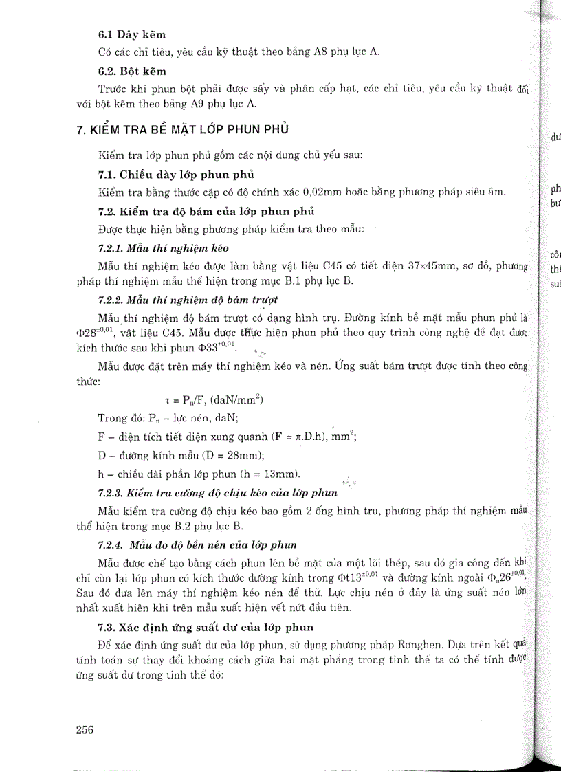 image for page Tiêu chuẩn ngành 14 TCN 188 2006 Công trình thuỷ lợi phun phủ kẽm kết cấu thép yêu cầu kỹ thuật Tiêu chuẩn ngành Thuỷ Lợi
