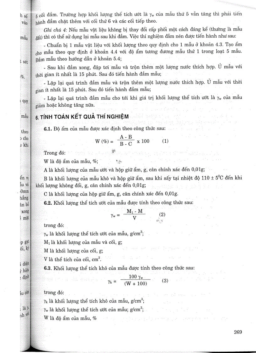 image for page Tiêu chuẩn ngành 22 TCN 333 2006 Quy trình đầm nén đất đá dăm trong phòng thí nghiệm Tiêu chuẩn ngành Giao thông