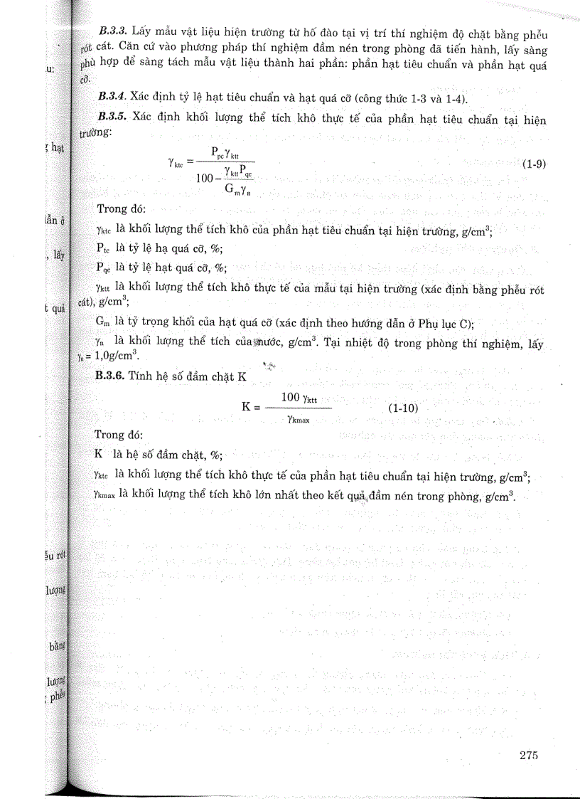 image for page Tiêu chuẩn ngành 22 TCN 333 2006 Quy trình đầm nén đất đá dăm trong phòng thí nghiệm Tiêu chuẩn ngành Giao thông