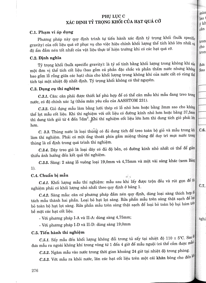image for page Tiêu chuẩn ngành 22 TCN 333 2006 Quy trình đầm nén đất đá dăm trong phòng thí nghiệm Tiêu chuẩn ngành Giao thông