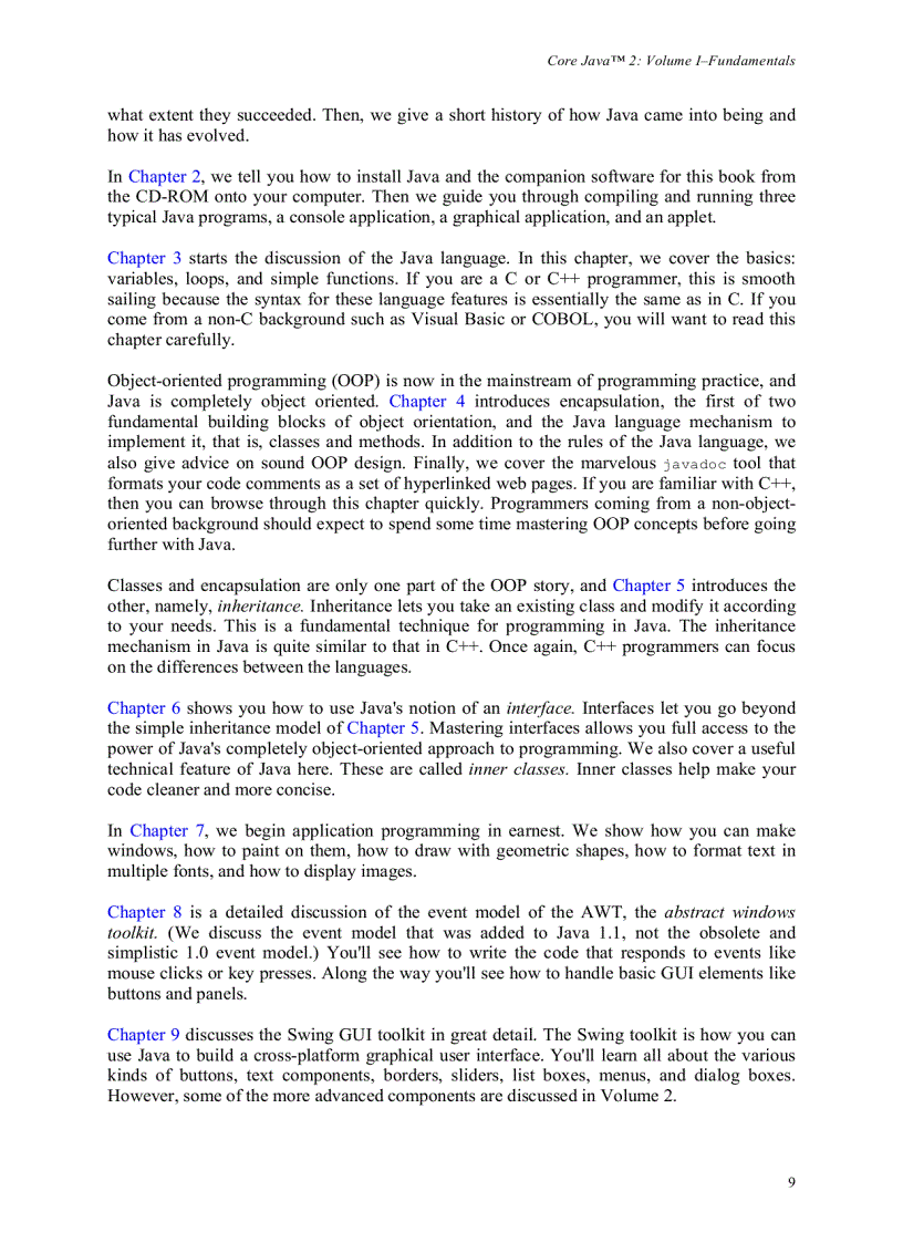 image for page Core Java 2 Fundamentals 5th Edition Volume 1 2