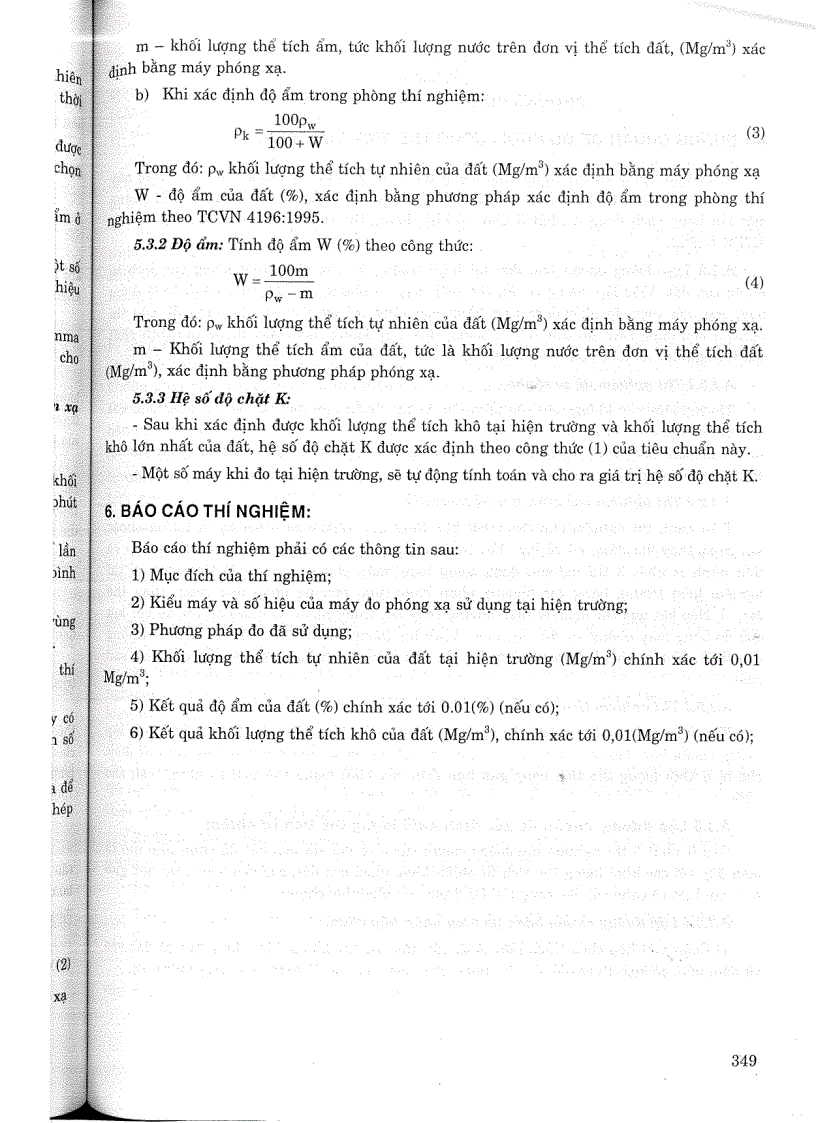 image for page TCXDVN 301 2003 Đất xây dựng phương pháp phóng xạ xác định độ ẩm và độ chặt tại hiện trường Tiêu chuẩn xây dựng Việt Nam