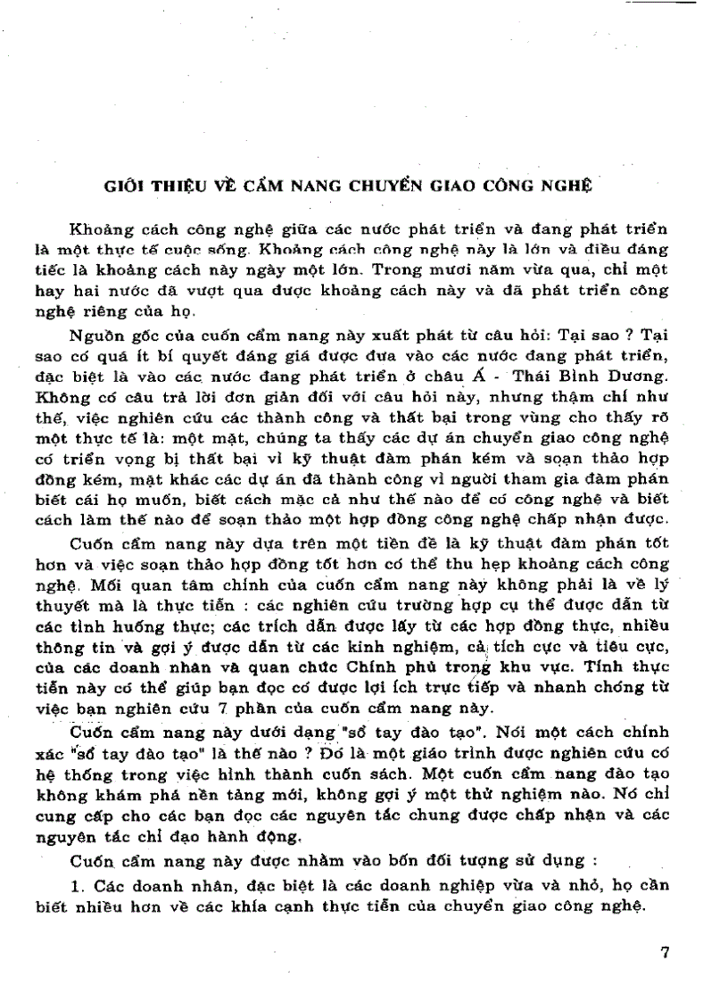 image for page Chuyển giao công nghệ trong các hợp đồng cấp phép sáng chế các hợp đồng xây dựng một nhà máy công nghiệp và các hợp đồng chuẩn khác