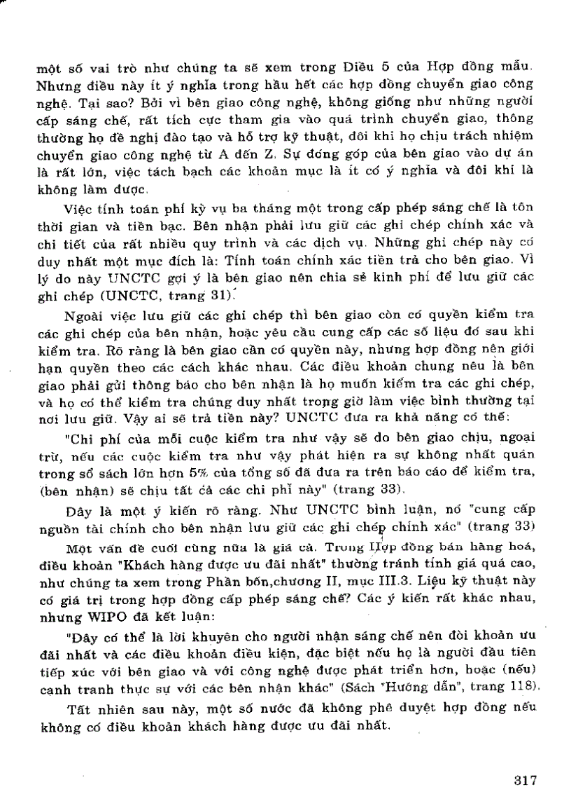 image for page Chuyển giao công nghệ trong các hợp đồng cấp phép sáng chế các hợp đồng xây dựng một nhà máy công nghiệp và các hợp đồng chuẩn khác