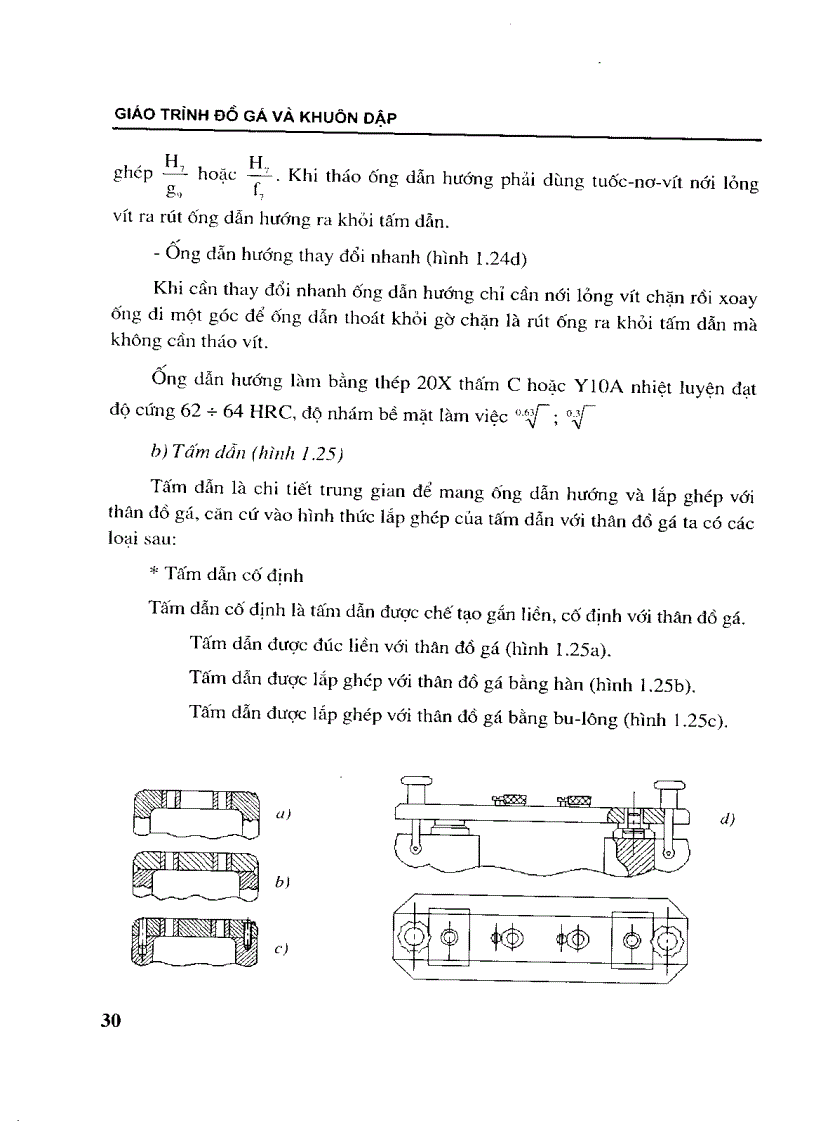 image for page Giáo trình Đồ Gá và Khuôn Dập