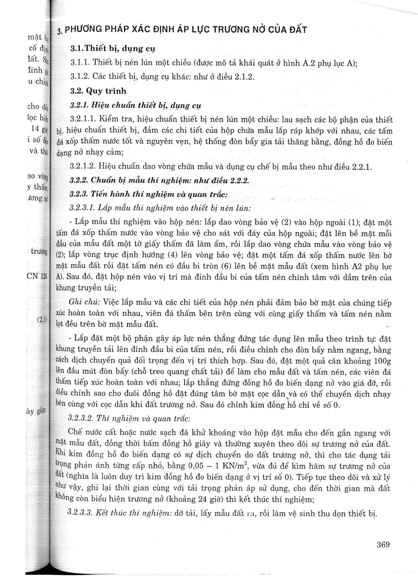 image for page Tiêu chuẩn ngành 14 TCN 133 2005 Đất xây dựng công trình thuỷ lợi phương pháp xác định các đặc trưng trương nở của đất trong phòng thí nghiệm Tiêu chuẩn ngành Thuỷ Lợi
