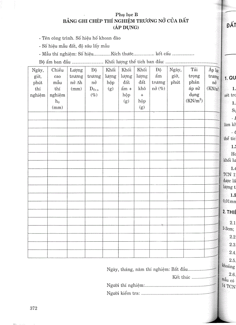 image for page Tiêu chuẩn ngành 14 TCN 133 2005 Đất xây dựng công trình thuỷ lợi phương pháp xác định các đặc trưng trương nở của đất trong phòng thí nghiệm Tiêu chuẩn ngành Thuỷ Lợi