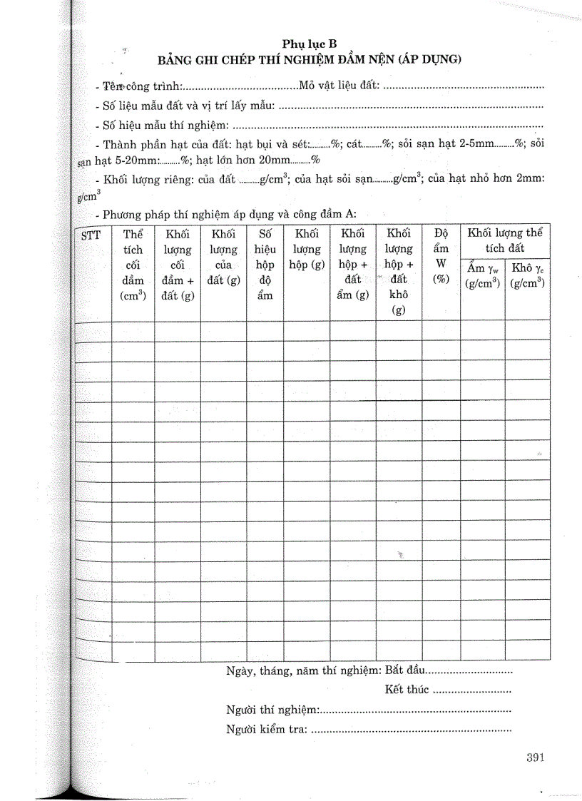 image for page Tiêu chuẩn ngành 14 TCN 135 2005 Đất xây dựng công trình thuỷ lợi phương pháp xác định khối lượng thể tích khô lớn nhất và độ nén tốt nhất của vật liệu đất dính trong phòng thí nghiệm