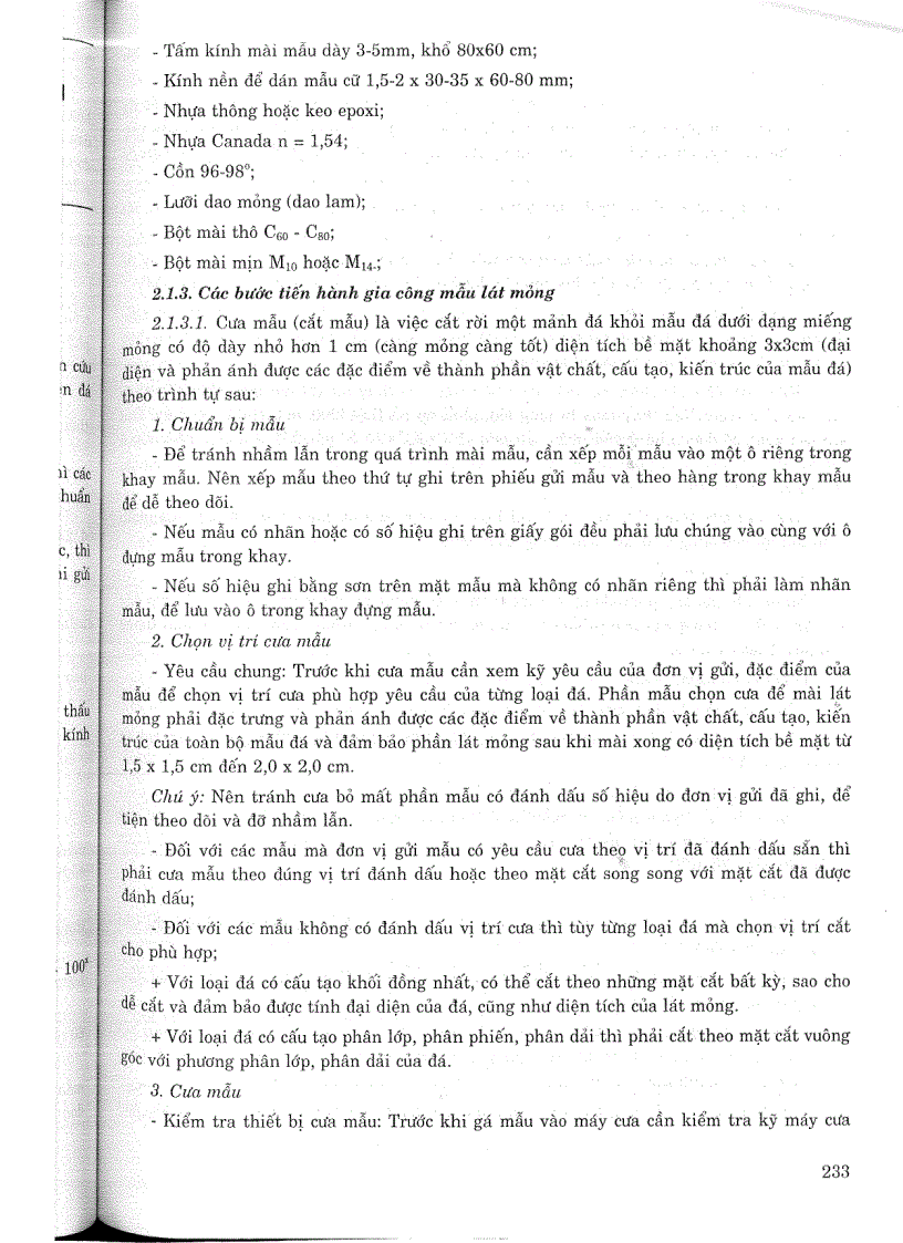 image for page Tiêu chuẩn ngành 14 TCN 184 2006 Đá xây dựng công trình thuỷ lợi phương pháp phân tích thạch học bằng soi kính lát mỏng để xác định tên đá Tiêu chuẩn ngành Thuỷ Lợi