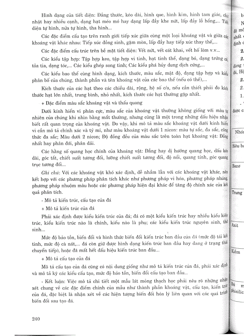 image for page Tiêu chuẩn ngành 14 TCN 184 2006 Đá xây dựng công trình thuỷ lợi phương pháp phân tích thạch học bằng soi kính lát mỏng để xác định tên đá Tiêu chuẩn ngành Thuỷ Lợi
