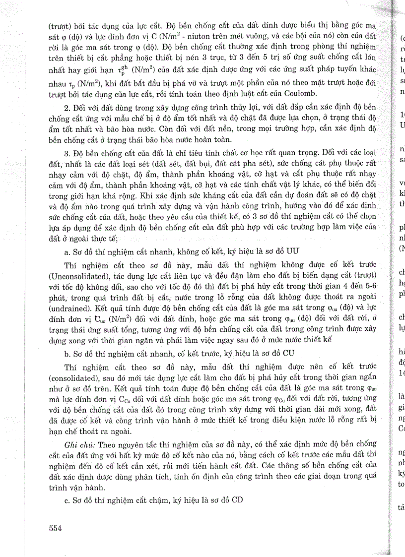 image for page Tiêu chuẩn ngành 14 TCN 154 2006 Đất xây dựng công trình thuỷ lợi thuật ngữ và định nghĩa Tiêu chuẩn ngành Thuỷ Lợi
