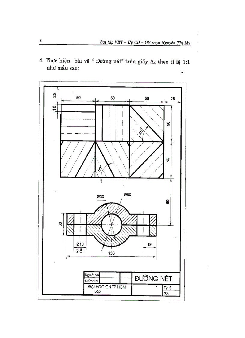 image for page Bài tập vẽ kỹ thuật