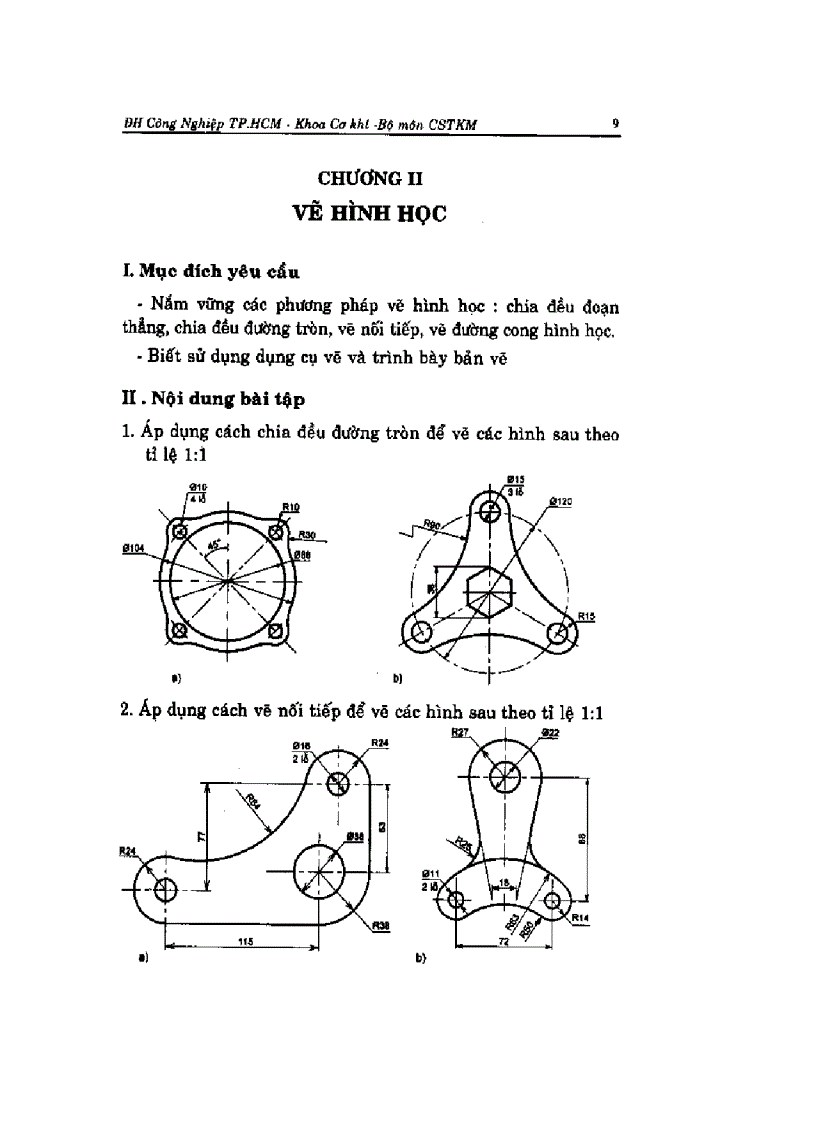 image for page Bài tập vẽ kỹ thuật