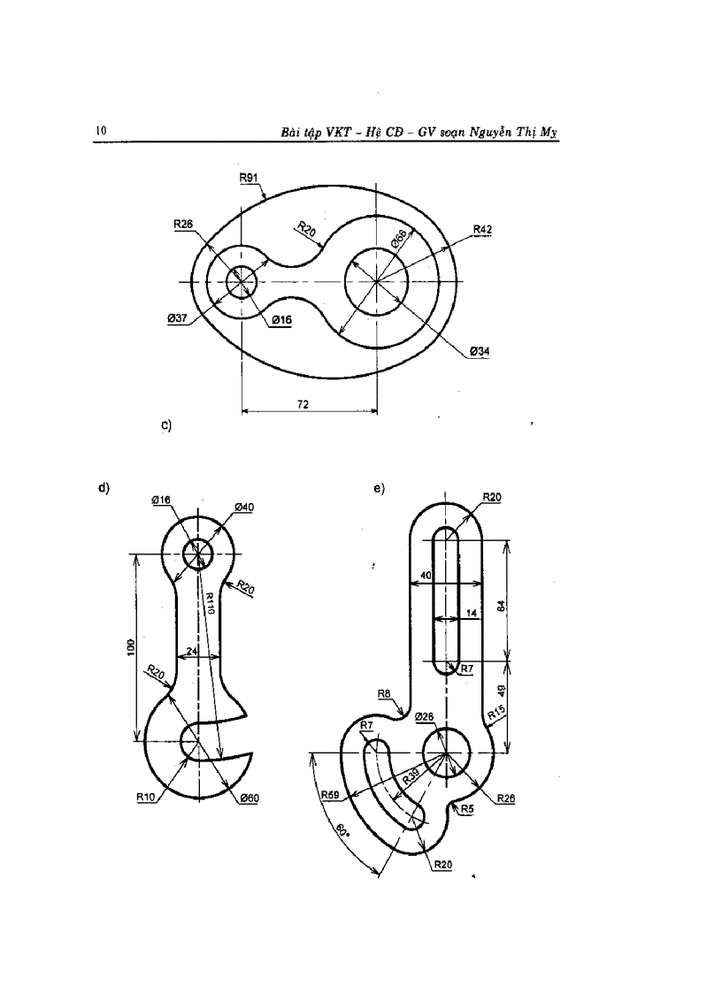 image for page Bài tập vẽ kỹ thuật