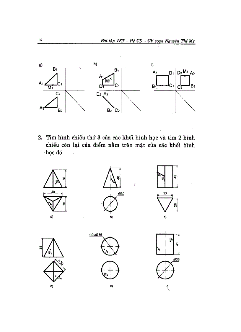image for page Bài tập vẽ kỹ thuật