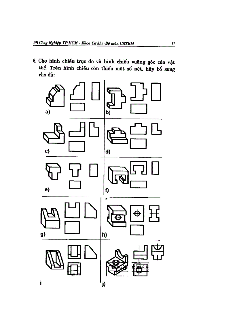 image for page Bài tập vẽ kỹ thuật