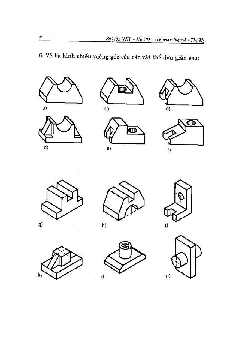 image for page Bài tập vẽ kỹ thuật