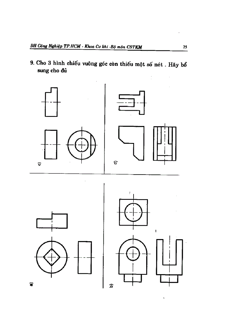 image for page Bài tập vẽ kỹ thuật