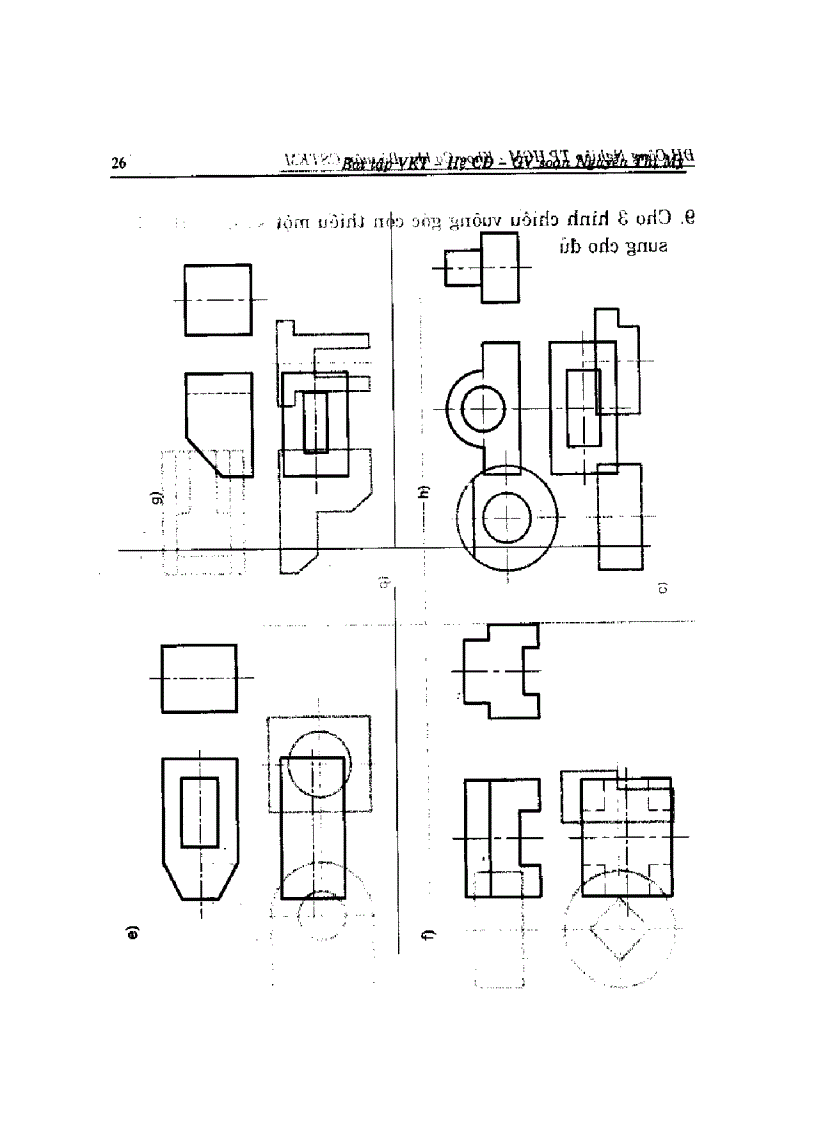 image for page Bài tập vẽ kỹ thuật