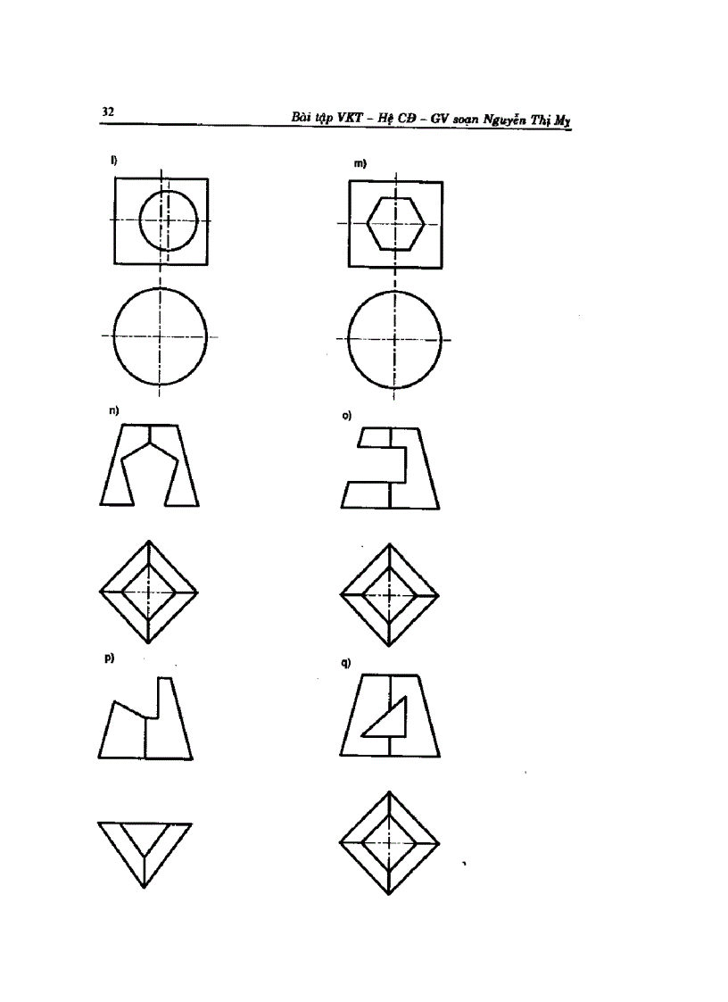 image for page Bài tập vẽ kỹ thuật