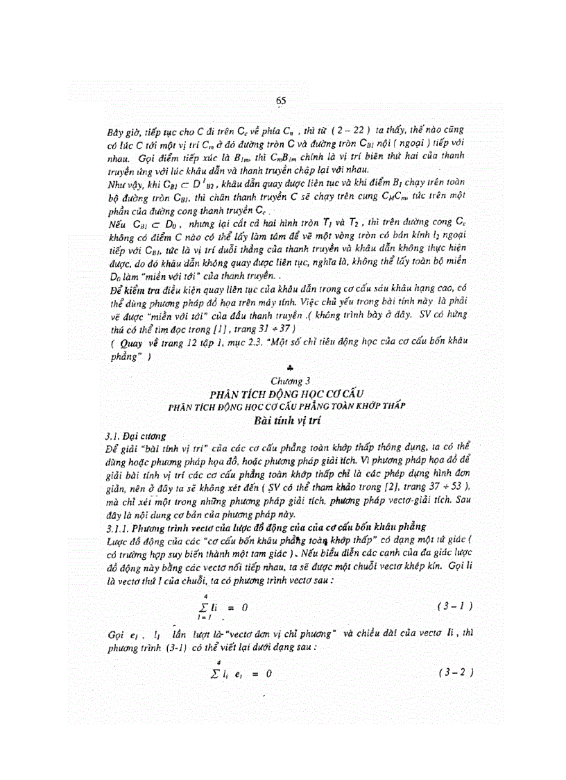 image for page Bài giảng nguyên lý máy 1