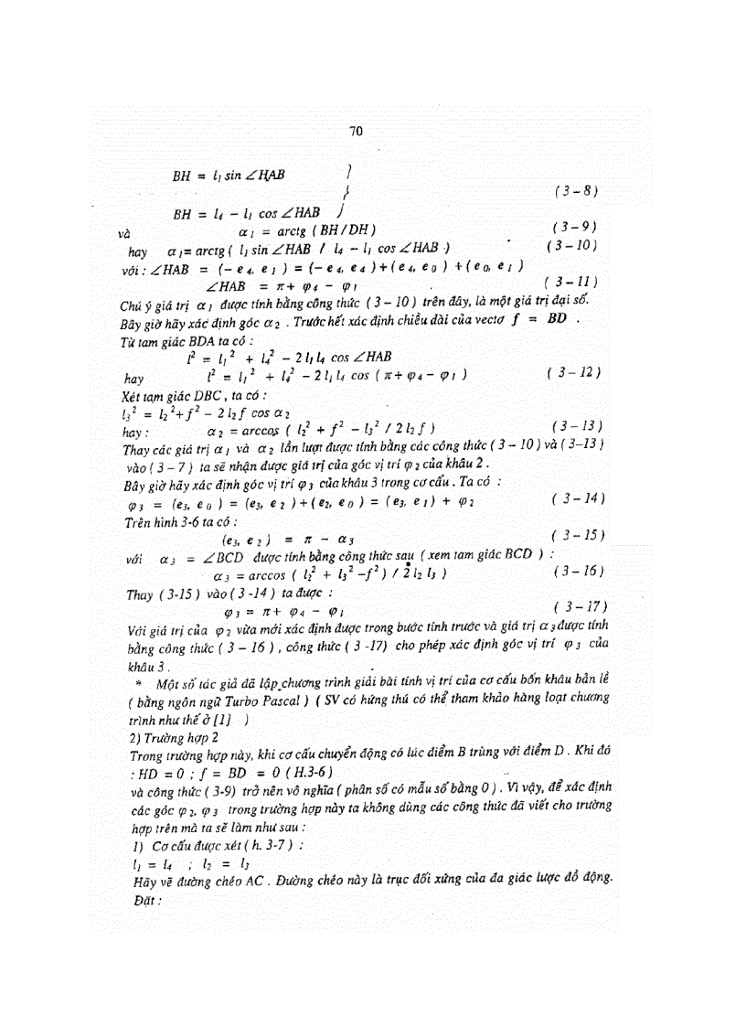 image for page Bài giảng nguyên lý máy 1